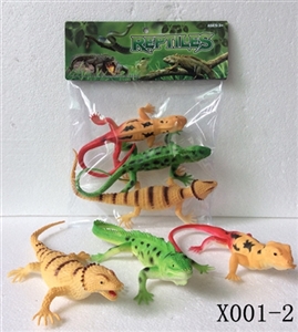 3 only 10 inch lizards animal suits - OBL766980