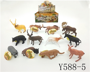 12 only 5 inch wildlife in a box - OBL767006