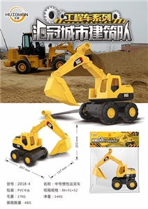 中号惯性工程挖土车 - OBL767118