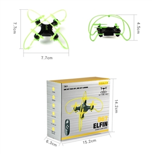 Four axis accelerometer remote control with fixed high aircraft - OBL767172