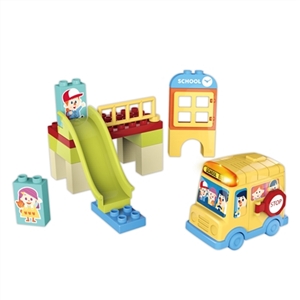 Mini electric bus with blocks - OBL767251