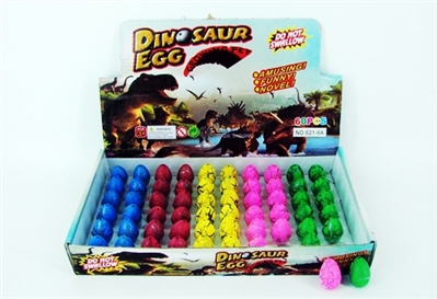 60 PCS color crack expansion dinosaurs hatch eggs - OBL767577