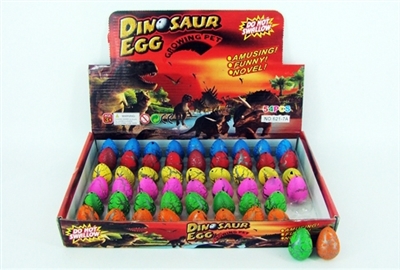 54 PCS color crack expansion dinosaurs hatch eggs - OBL767581