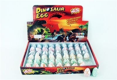 54 PCS white color crack expansion dinosaurs hatch eggs - OBL767582