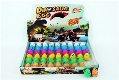 54 PCS color rain pattern expansion dinosaurs hatch eggs - OBL767583