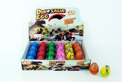 24 PCS color crack expansion dinosaurs hatch eggs - OBL767587