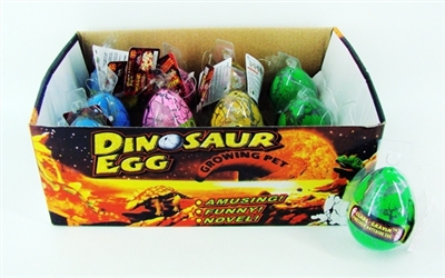 12 PCS color crack expansion dinosaurs hatch eggs - OBL767589