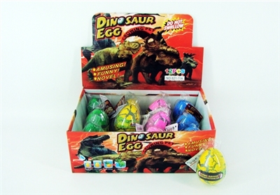 12 PCS color crack expansion dinosaurs hatch eggs - OBL767591