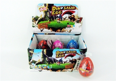 6 PCS color crack expansion dinosaurs hatch eggs - OBL767594