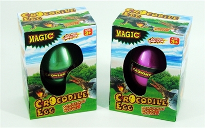 12 PCS color expansion crocodile hatching eggs - OBL767607