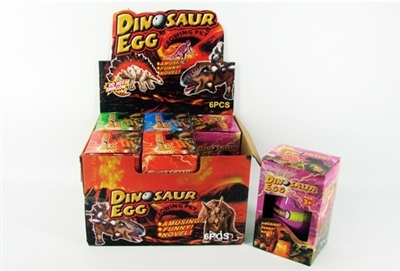 6 PCS color crack expansion dinosaurs hatch eggs - OBL767610