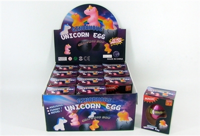 Color expansion unicorn hatching egg 12 PCS - OBL767619