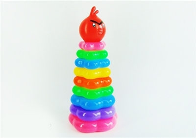 9 layer angry birds plum flower form of a ring - OBL767644