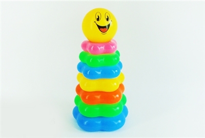 Layer 7 smile plum flower form of a ring - OBL767648
