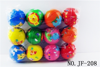 6.3 cm ball cute cartoon animals - OBL767671