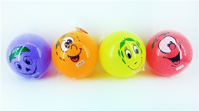 9 inches single printed grin ball - OBL767727