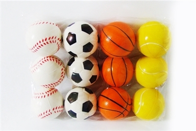 6.3 cm PU fa blue baseball - OBL767793