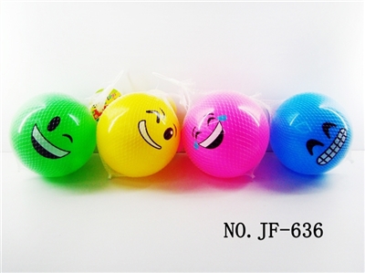 6 inch face smiling face the ball - OBL767838