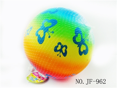 9 inches rainbow ball butterfly - OBL767865