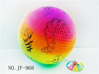 9 inches ball rainbow insects - OBL767871