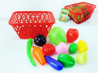 篮子装水果蔬菜11PCS - OBL767949