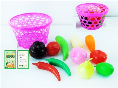 篮子装水果蔬菜11PCS - OBL767955
