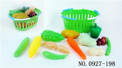 Big basket with vegetables 12 PCS - OBL768117