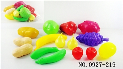 15 PCS of fruits and vegetables - OBL768137