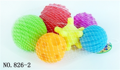 Early childhood educational hand grasp the ball only 6 - OBL768272