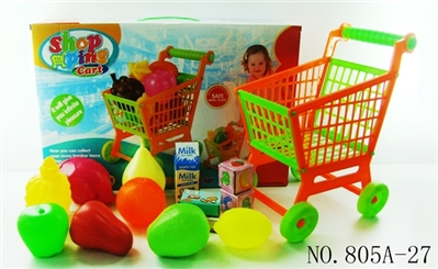 Shopping cart with fruit 5 small box 13 PCS - OBL768292