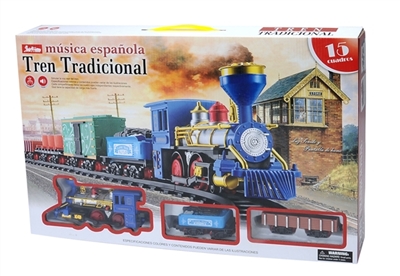 Smoking electric rail train set - OBL768377