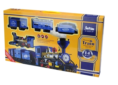 Smoking electric rail train set - OBL768379