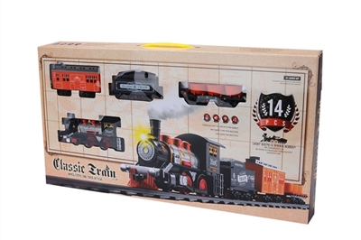 Smoking electric rail train set - OBL768386