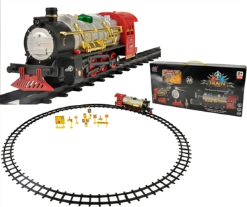 Smoking electric rail train set - OBL768395