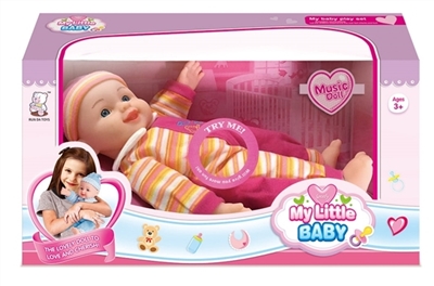 14 inch doll with ten IC - OBL768571
