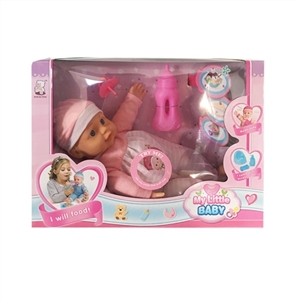 14 inch doll with ten sound IC (with accessories) - OBL768601