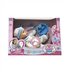 14 inch doll with ten sound IC (with accessories) - OBL768603