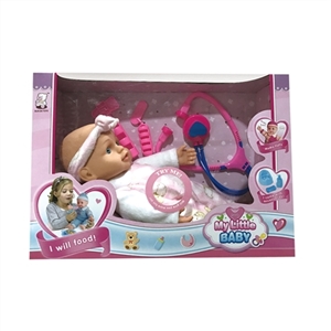 14 inch doll with ten sound IC (with accessories) - OBL768605