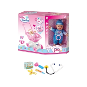 12 inch dolls with cart with IC - OBL768775