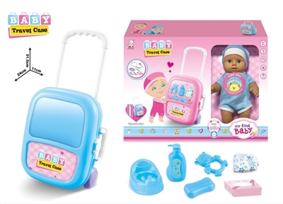 12 inch dolls with luggage house suit (IC evade glue) - OBL768777