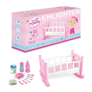 The baby doll play suit bed with accessories - OBL768784