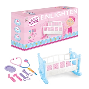 The baby doll play suit bed with accessories - OBL768785