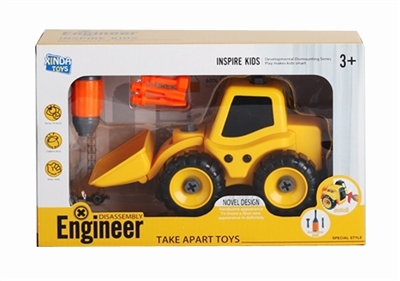 DIY disassembling bulldozer truck - OBL769843
