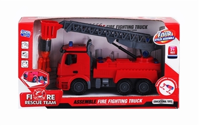 DIY screw blocks disassembling aerial ladder - OBL769876