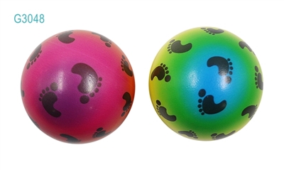 7.6 CM dazzle colour print PU ball 2 pack - OBL770694