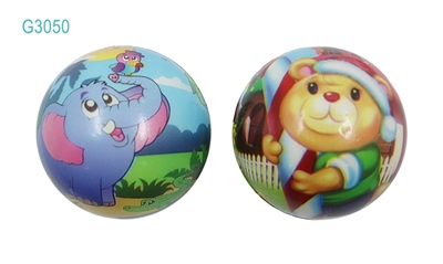 7.6 CM PU ball two pack animals - OBL770696