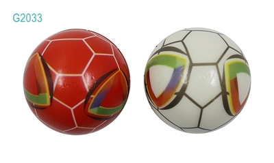 Two in 6.3 CM 4 color PU football - OBL770705