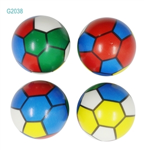 6.3 CM 5 color PU football four pack - OBL770710