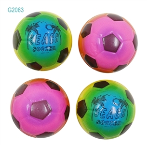 6.3 CM dazzle colour PU soccer ball 4 grain of loading - OBL770735