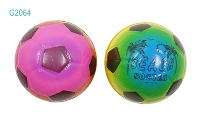 Two in 6.3 CM dazzle colour PU soccer ball - OBL770736